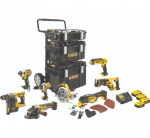 Įrankių rinkinys DeWalt DCK853P4; 18 V; 4x5,0 Ah akum.