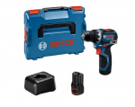 Suktuvas-gręžtuvas Bosch GSR 12V-32 Professional; 12 V; 2x2,0 Ah akum. + L-BOXX 102