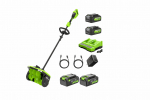 Sniego valytuvas Greenworks SS3002A2X; 2x24 V; 4x4,0 Ah akum.