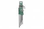 &Scaron;e&scaron;iakampių raktų rinkinys Jonnesway H16109S; Torx; TS10-TS50; 9 vnt.