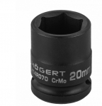 Smūginė sukimo galvutė Hogert HT4R070; 1/2''; 20 mm