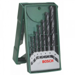 Grąžtų komplektas metalui Bosch Mini X-Line; 2-10 mm; 7 vnt.