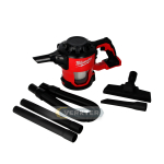 Akumuliatorinis siurblys Milwaukee M18 CV-0; 18 V (be akumuliatoriaus ir pakrovėjo) (naudota, negrąžinama prekė)