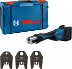 Akumuliatorinis vamzdžių presavimo įrankis Bosch GPT 18V-32; 18 V (be akumuliatoriaus ir pakrovėjo)