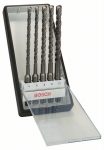 Grąžtų komplektas betonui Bosch; 6-10 mm; 5 vnt.