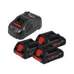 Priedų rinkinys Bosch GBA ProCORE 18V; 18 V; 3x4,0 Ah akum.