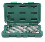 Prailginimų, &scaron;arnyrų ir adapterių rinkinys Sata ST09545G; 16 vnt.