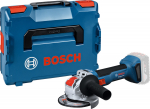 Kampinis &scaron;lifuoklis Bosch GWX 18V-8 X-LOCK; 18 V; 125 mm (be akumuliatoriaus ir pakrovėjo)