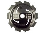 Pjovimo diskas medienai Makita; 165x2x20,0 mm; Z10; 15&deg;