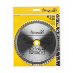 Pjovimo diskas medienai Condor CON-TCT-2106; 210 mm; Z60