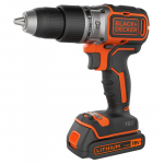 Suktuvas-gręžtuvas Black&Decker BL188KB-QW; 18 V; 2x1,5 Ah akum.