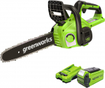 Grandininis pjūklas Greenworks&nbsp;G40CS30IIK2; 40 V; 1x2,0 Ah; 30 cm juosta