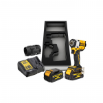 Smūginis veržliasukis DeWalt DCF921P2G-QW; 18 V; 2x5,0 Ah akum.