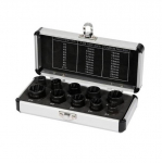 Sukimo galvučių komplektas Yato YT-06031; 9-19 mm; 10 vnt.