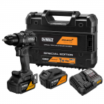 Suktuvas-gręžtuvas DeWalt DCD81MP2T; 18 V; 2x5,0 Ah akum.