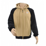 &Scaron;iltas džemperis su gobtuvu AWTools AW02944; 2XL; smėlio spalvos