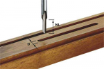 Viena&scaron;onė griovelių freza su galiniais a&scaron;menimis Festool 15/48 mm
