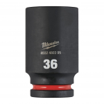 Smūginė sukimo galvutė Milwaukee Shockwave; 3/4''; 36 mm