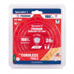 Pjovimo diskas Specialist+ LTW1602420-T; 160x20x1,0 mm; Z24; 15&deg;
