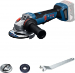 Kampinis &scaron;lifuoklis Bosch GWS18V-11PS; 18 V; 125 mm (be akumuliatoriaus ir pakrovėjo)