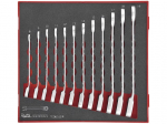 Terk&scaron;linių veržliarakčių rinkinys Teng Tools TED6512R; EVA; 12 vnt.