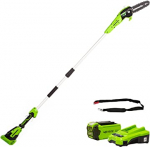 Auk&scaron;tapjovė Greenworks G40PSFK2; 40 V; 1x2,0&nbsp;Ah akum.