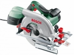 Diskinis pjūklas Bosch PKS 66 AF + 2x35 cm kreipiančioji liniuotė