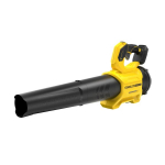 Akumuliatorinis lapų pūstuvas Stanley V20 SFMCBL730B; 18 V; (Be akumuliatoriaus ir pakrovėjo)
