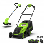 Įrankių komplektas Greenworks MTCK24B421-01; 48 V; 2x4,0 Ah akum.