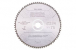 Pjovimo diskas aliuminiui Metabo FZ/TZ Aluminium Cut Professional; 254x30x72 mm; -5&deg;