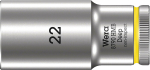 Sukimo galvutė Wera WE05004544001; HEX; 3/8''; 22x64 mm