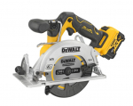 Akumuliatorinis diskinis pjūklas DeWalt DCS512P2-QW; 12 V; 2x5,0 Ah akum.