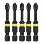 Smūginis sukimo antgalis DeWalt DT7999T-QZ; PH3; 57 mm; 5 vnt.