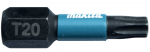 Sukimo antgalis Makita Impact Black; T20; 25 mm; 2 vnt.