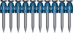 Vinys Bosch 1600A02F4N; 2,7x32 mm; 1000 vnt.