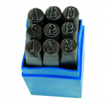 Skaičių i&scaron;mu&scaron;ėjų komplektas Condor Werkzeug C0051/3; 3 mm; 9 vnt.