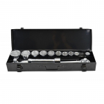 Sukimo galvučių komplektas AWTools AW39014; 3/4''; 22-50 mm; 14 vnt.