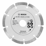 Deimantinis pjovimo diskas Bosch BEST FOR UNIVERSAL; 125 mm