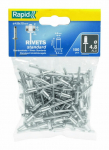Kniedės Rapid 500380; 4,8x10 mm; 100 vnt.