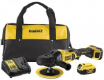 Poliruoklis DeWalt DCM849P2-QW; 18 V; 2x5,0 Ah akum.