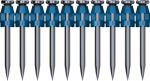 Vinys Bosch 1600A02F4P; 2,7x38 mm; 1000 vnt.