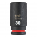 Smūginė sukimo galvutė Milwaukee Shockwave; 3/4''; 30 mm