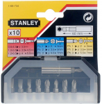 Sukimo antgalių rinkinys Stanley 1-68-734; 10 vnt.