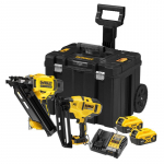 Įrankių rinkinys DeWalt DCK246P2T-QW (DCN660 + DCN930); 18 V; 2x5,0 Ah akum.