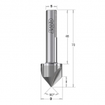 Kūginis gilintuvas CMT 521.002.21; S=10x48 mm; D=19,5 mm