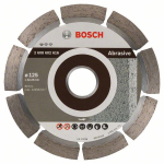 Deimantinis pjovimo diskas Bosch PROFESSIONAL FOR ABRASIVE; 125 mm