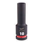 Smūginė sukimo galvutė Milwaukee Shockwave; 1/2''; 10 mm