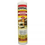 Silikonas Soudal 117332; 280 ml; skaidrus