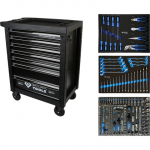 Įrankių vežimėlis su įrankiais Brilliant Tools BT153207; 207 vnt.