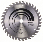 Pjovimo diskas medienai Bosch OPTILINE WOOD; 184x2,6x16,0 mm; Z36; 15&deg;